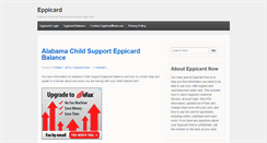 Desktop Screenshot of eppicardnow.com